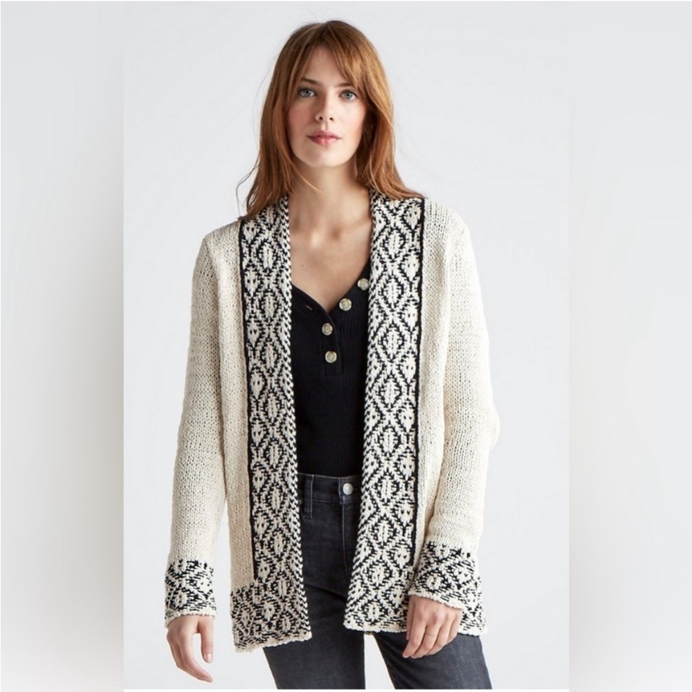 Lucky Brand Stitch Cardigan